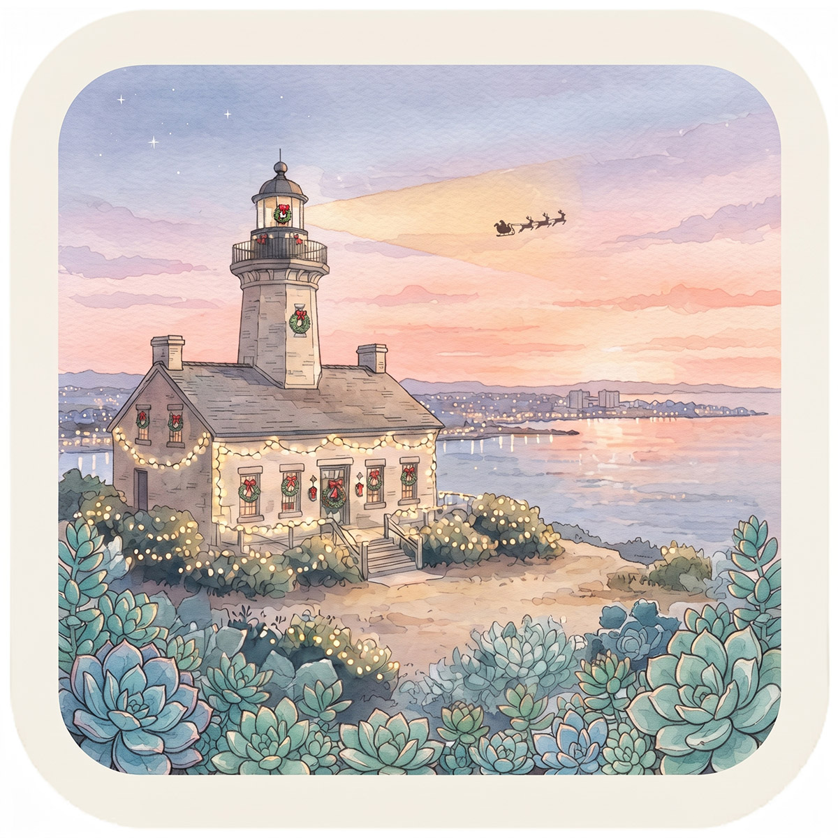 Cabrillo on Christmas Day in San Diego