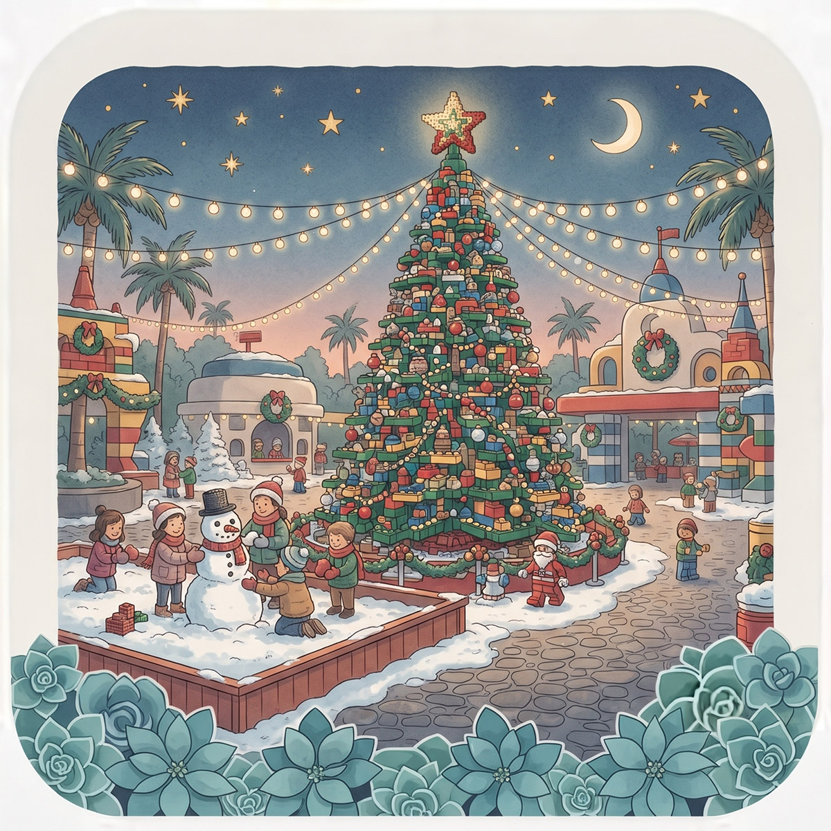 LEGOLand Christmas in San Diego