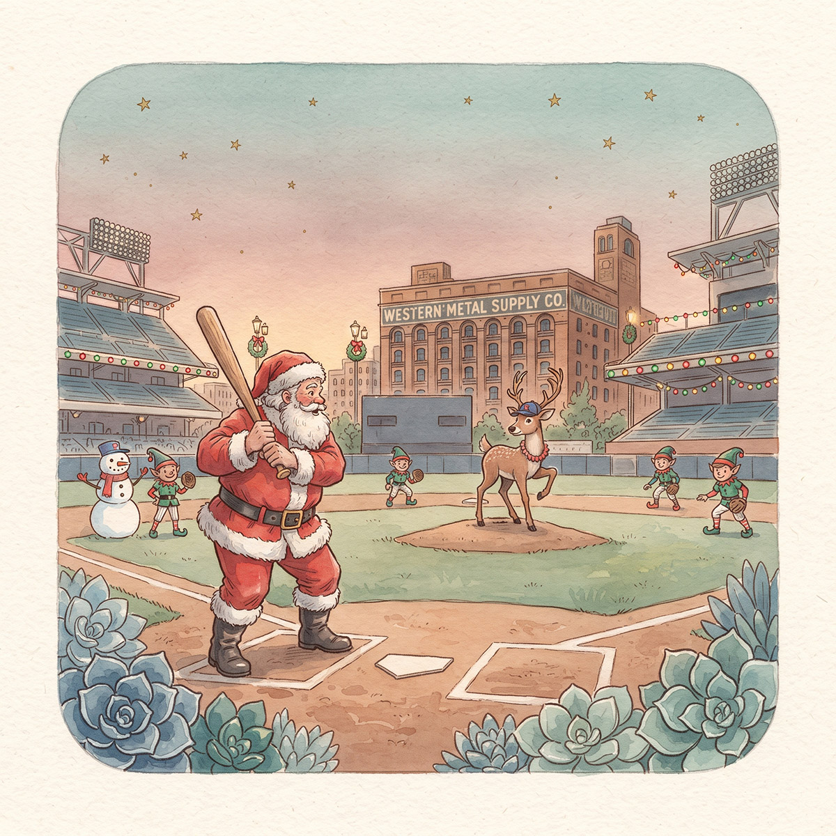 Christmas event at Petco Park